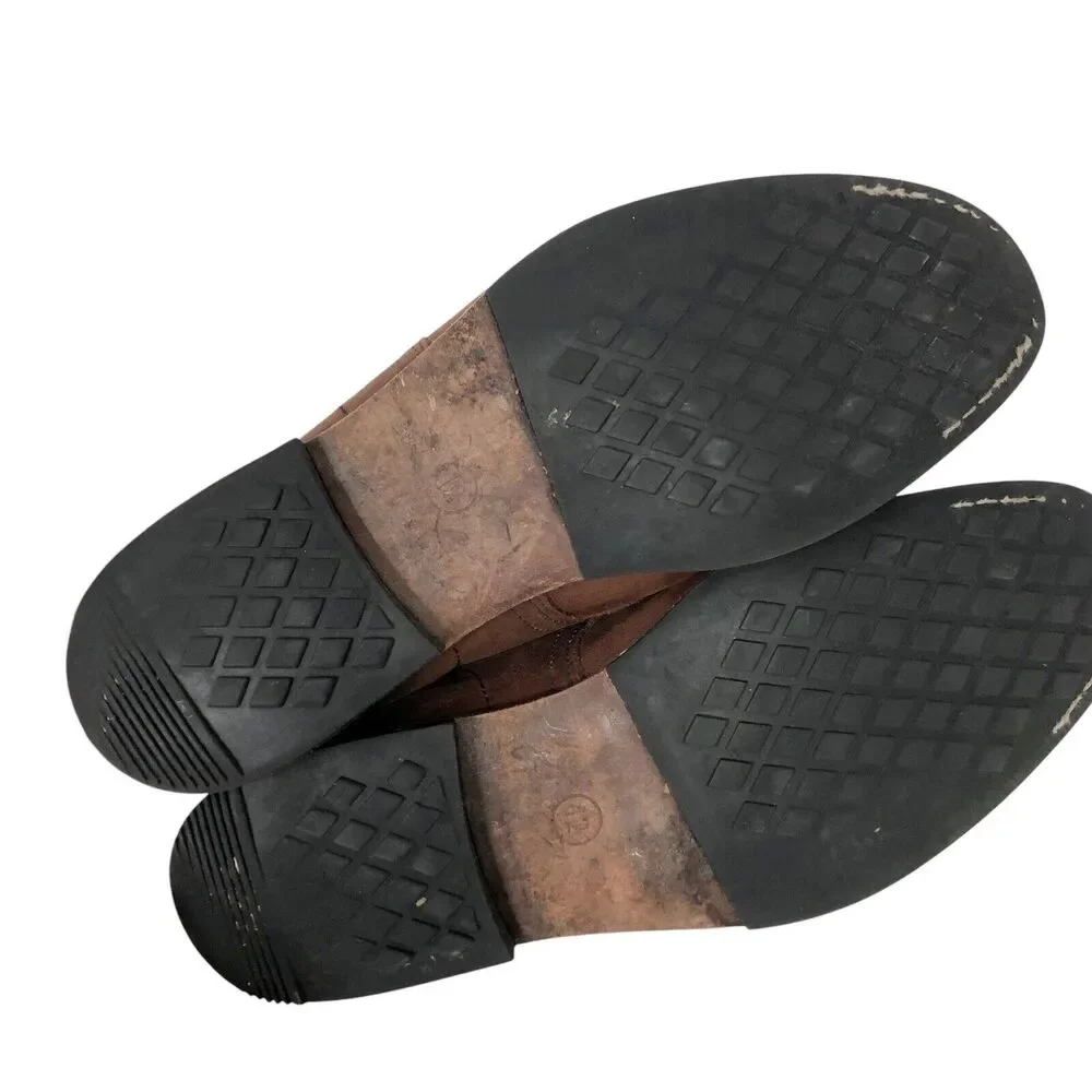Timberland Mens 12 Wodehouse Lost History Chukka Boots Burnished Dark Brown